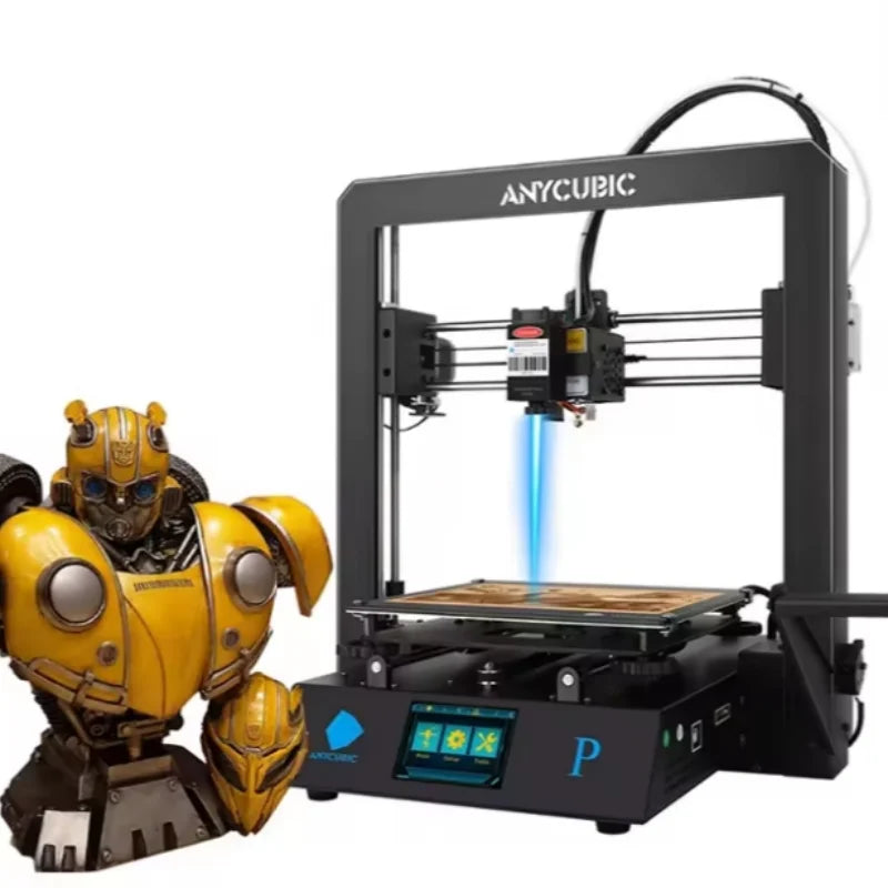 Anycubic Mega Pro Profesional 3D Printer High Quality Excellent Printing Quality FDM Laser 2 in 1 3d Printer