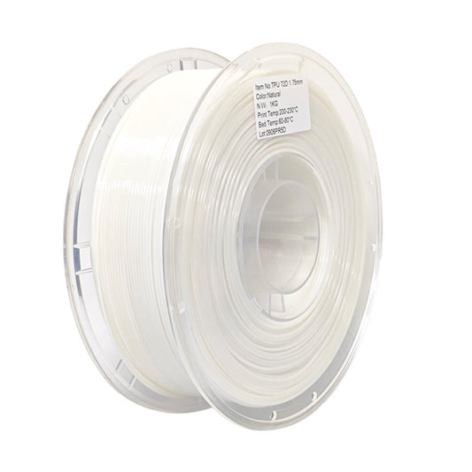 TPU 72D 3D Printer Filament 1.75mm 1KG for Mannequins & Industrial Parts