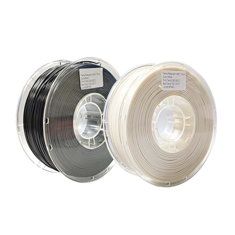 Flame Retardant ABS Filament for Electronic Housings & Automotive Components and Safety-Critical Applications