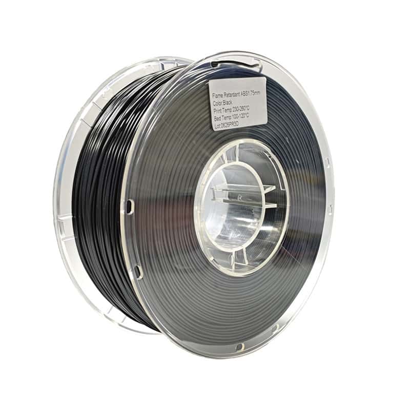 Flame Retardant ABS Filament for Electronic Housings & Automotive Components and Safety-Critical Applications