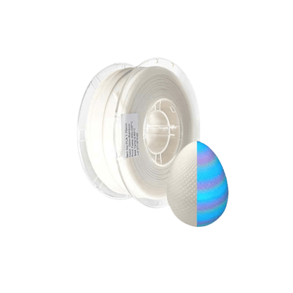 PLA Luminous Rainbow Filament 1.75mm – Multicolor Gradient Glow-in-the-Dark 3D Printing Material, Easy to Print, Eco-Friendly, 1KG