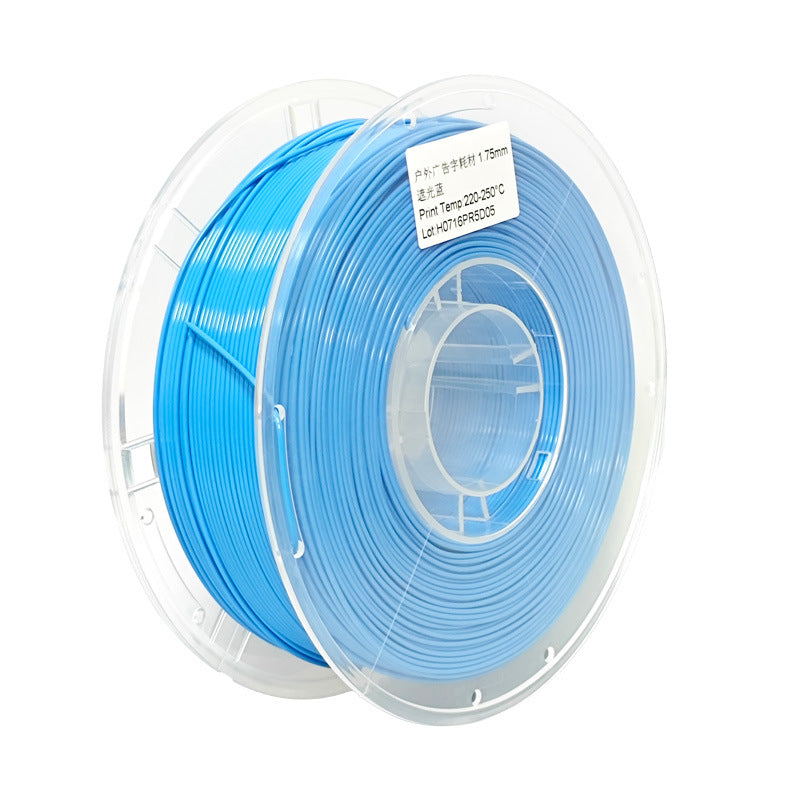 [Outdoor Use] Light-Blocking PETG 3D Printing Filament for Large/Medium/Small Advertising Sign Backing & Frames 1.75mm 1kg Spool