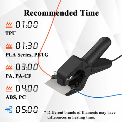 Filament Welder Splicer Connector Repair Broken PLA/ABS/PETG/TPU/PC/PP/Hips Material for 3D Printer Filament 1.75mm