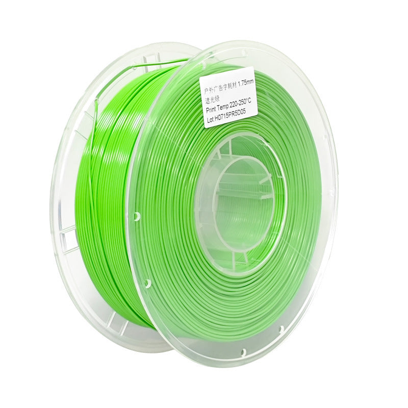 [Outdoor Use] Light-Blocking PETG 3D Printing Filament for Large/Medium/Small Advertising Sign Backing & Frames 1.75mm 1kg Spool