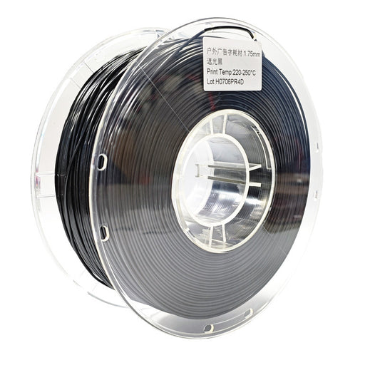 [Outdoor Use] Light-Blocking PETG 3D Printing Filament for Large/Medium/Small Advertising Sign Backing & Frames 1.75mm 1kg Spool